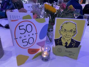 Stuart Hanson Pollen 50 over 50 Awards Ceremony