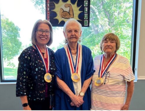 103-year-old Parkshore resident makes a splash!